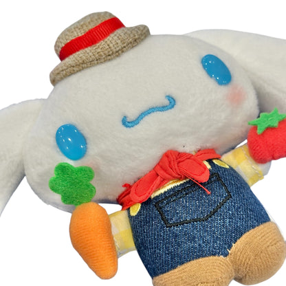 Cinnamoroll "Farmer" Collectible Mascot Clip On