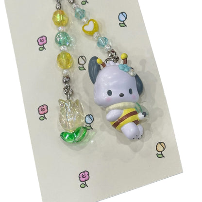 Pochacco "Bee" Key Ring