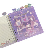 Sanrio Characters "Room" Index Notebook (Pink)