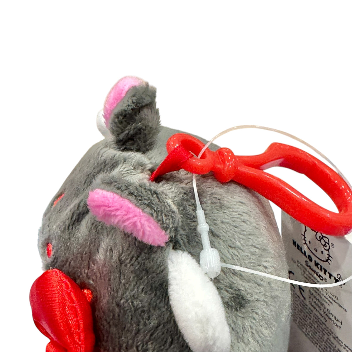Hello Kitty "Bat" Halloween Mascot Clip On Plush