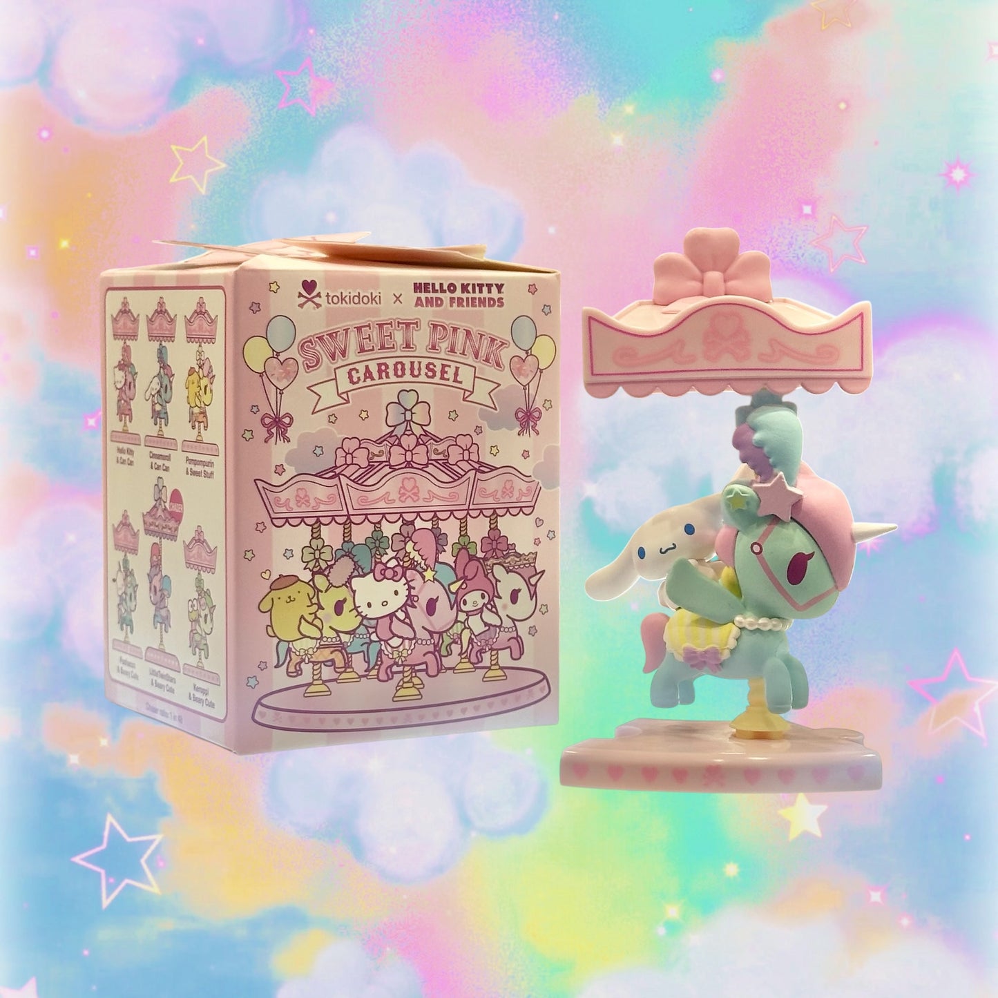 tokidoki x Hello Kitty & Friends "Sweet Pink Carousel"