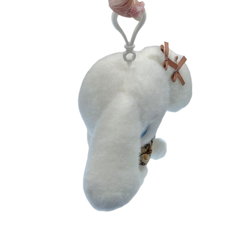 Cinnamoroll "Mocha Check" Mascot Clip On Plush