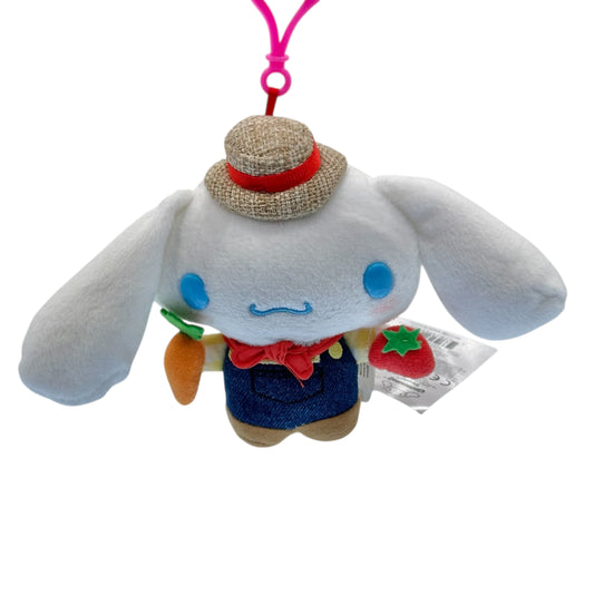 Cinnamoroll "Farmer" Collectible Mascot Clip On