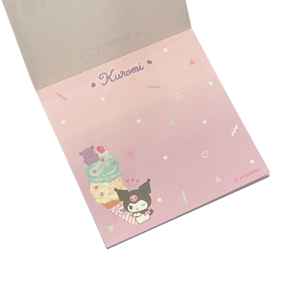 Kuromi "Ice Cream" Memo Pad