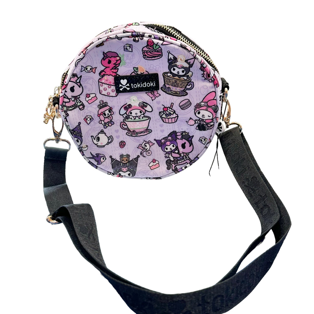 tokidoki x Kuromi & My Melody "Garden Party" Round Small Crossbody