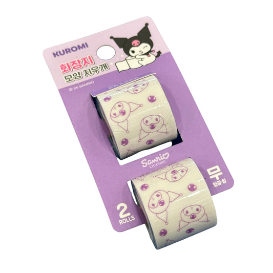 Kuromi Toilet Paper Shaped Eraser