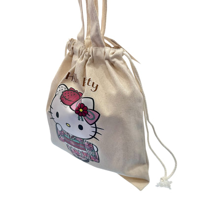 Hello Kitty "Retro Modern Kimono" Small Tote Bag