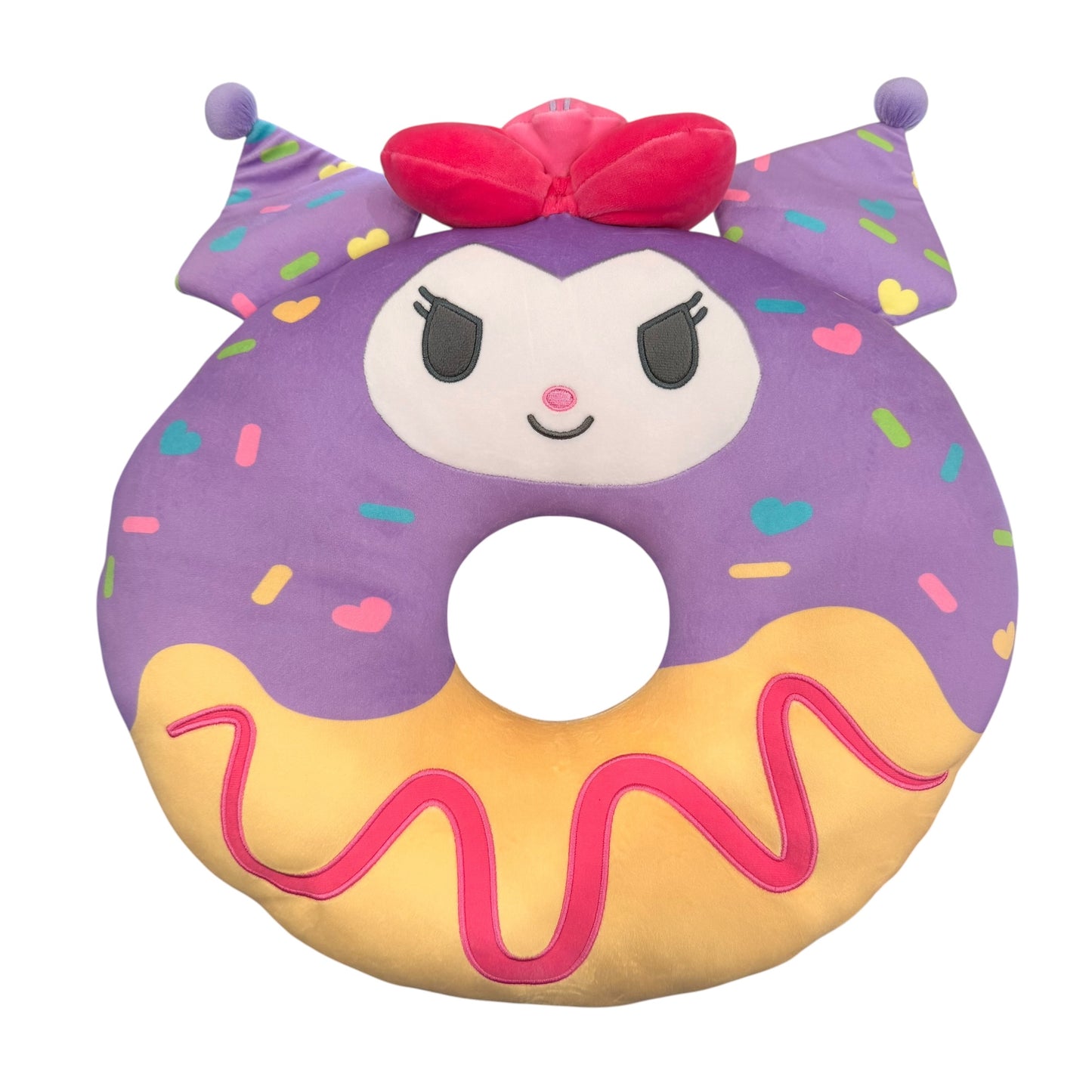 Kuromi "Colorful Cute Sweets" Big Donut Plush