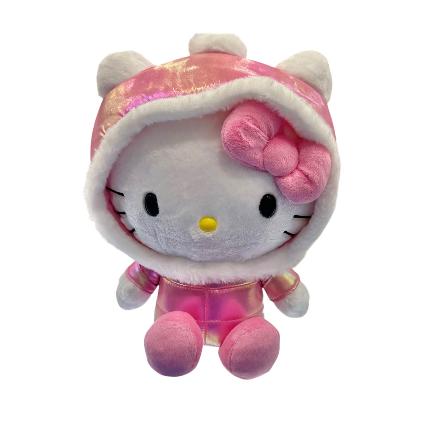 Hello Kitty "Shiny Hooded Puffer Jacket" 12in Plush