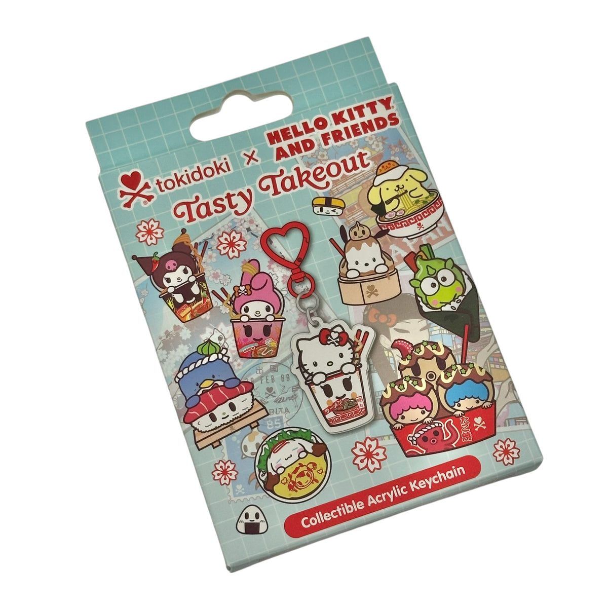 tokidoki x Hello Kitty & Friends "Tasty Takeout" Blind Keychain Carabiner