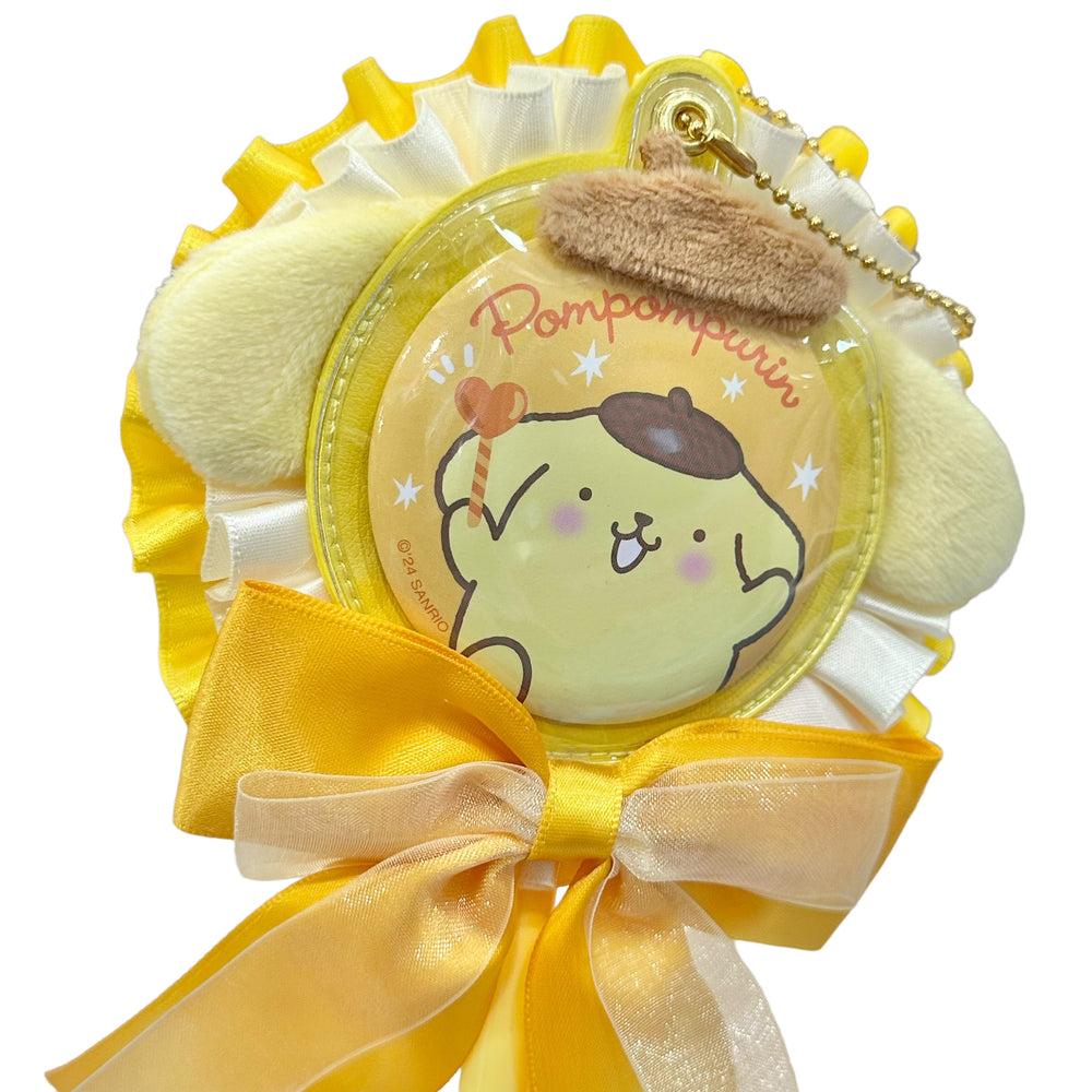 Pompompurin Mascot w/ Tin Badge