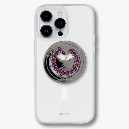 Sonix x Kuromi Magnetic Rhinestone Phone Ring