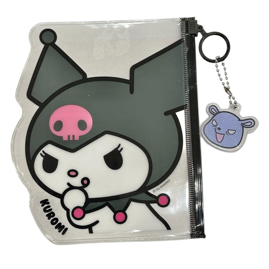 Kuromi Clear Flat Pouch