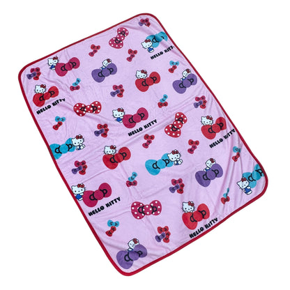 Hello Kitty "Ribbon Pattern" Blanket