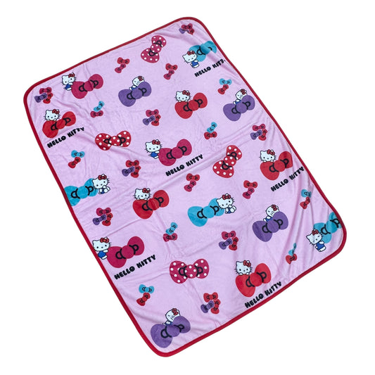 Hello Kitty "Ribbon Pattern" Blanket
