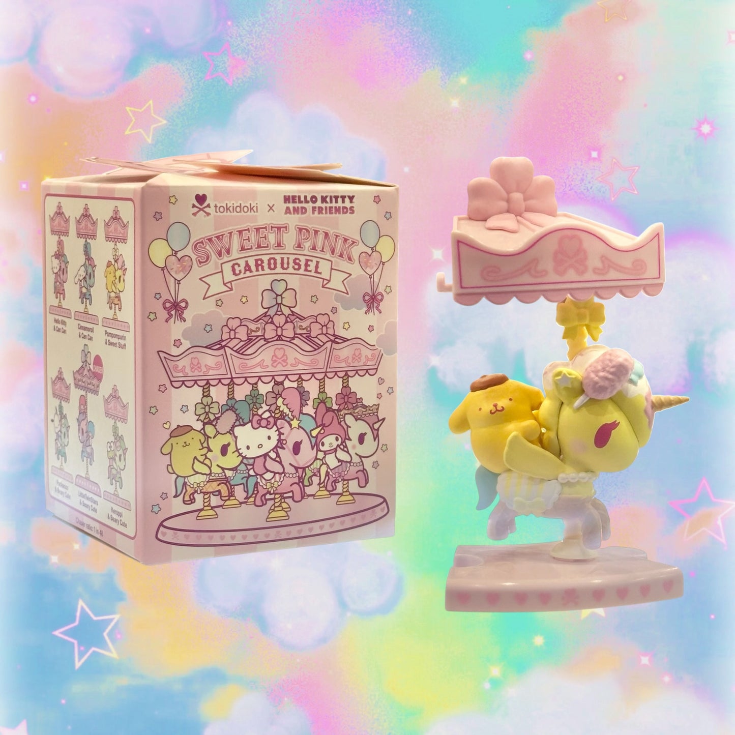 tokidoki x Hello Kitty & Friends "Sweet Pink Carousel"