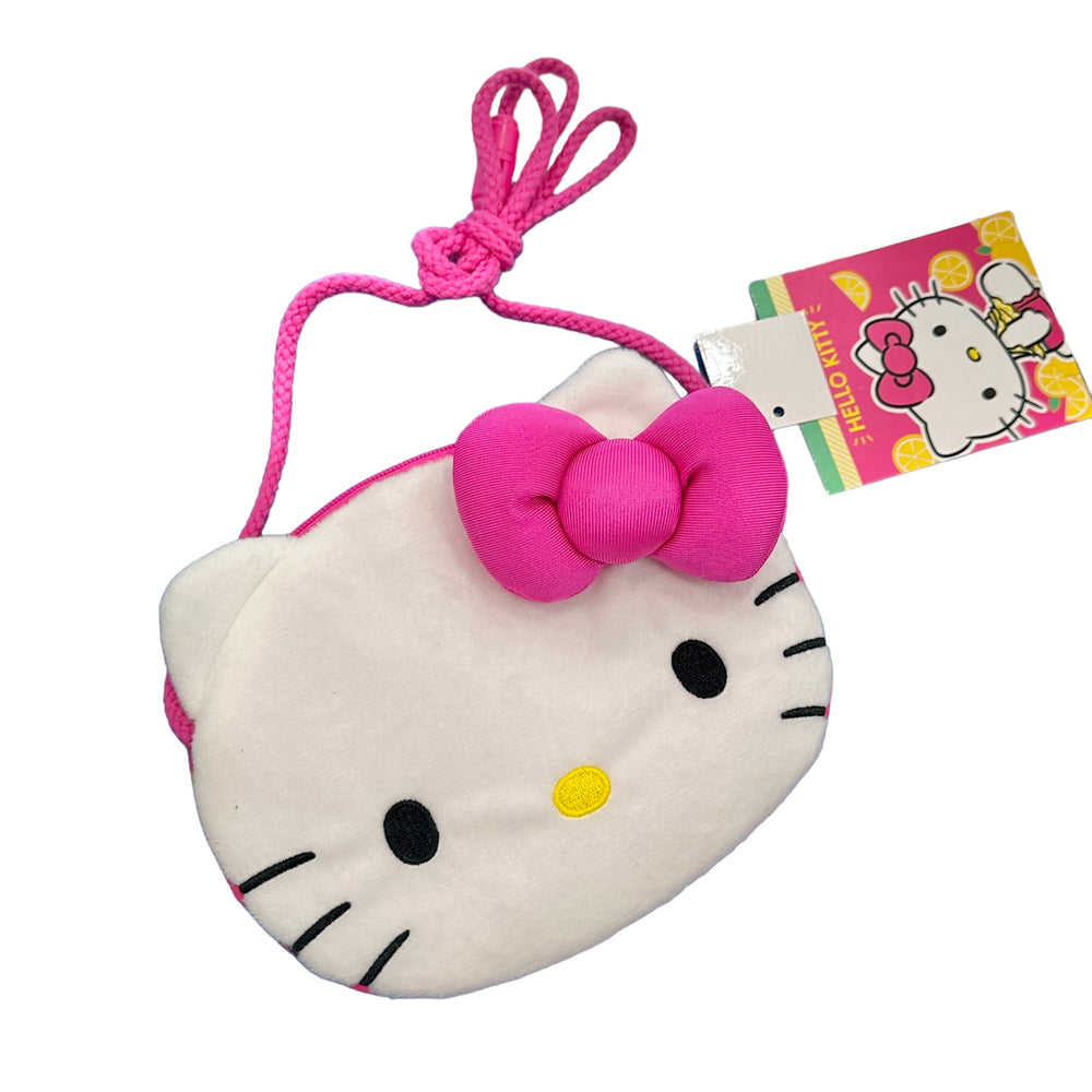Hello Kitty "Pink Lemon" Die-Cut Coin Case