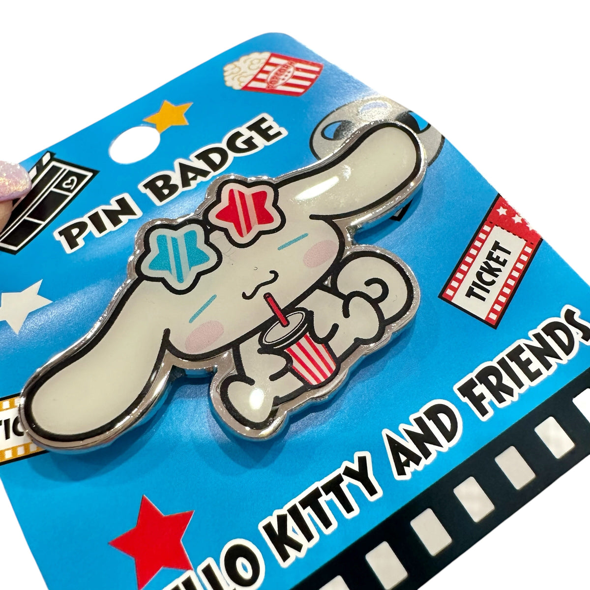 Cinnamoroll "Movie Theater" Pin Badge
