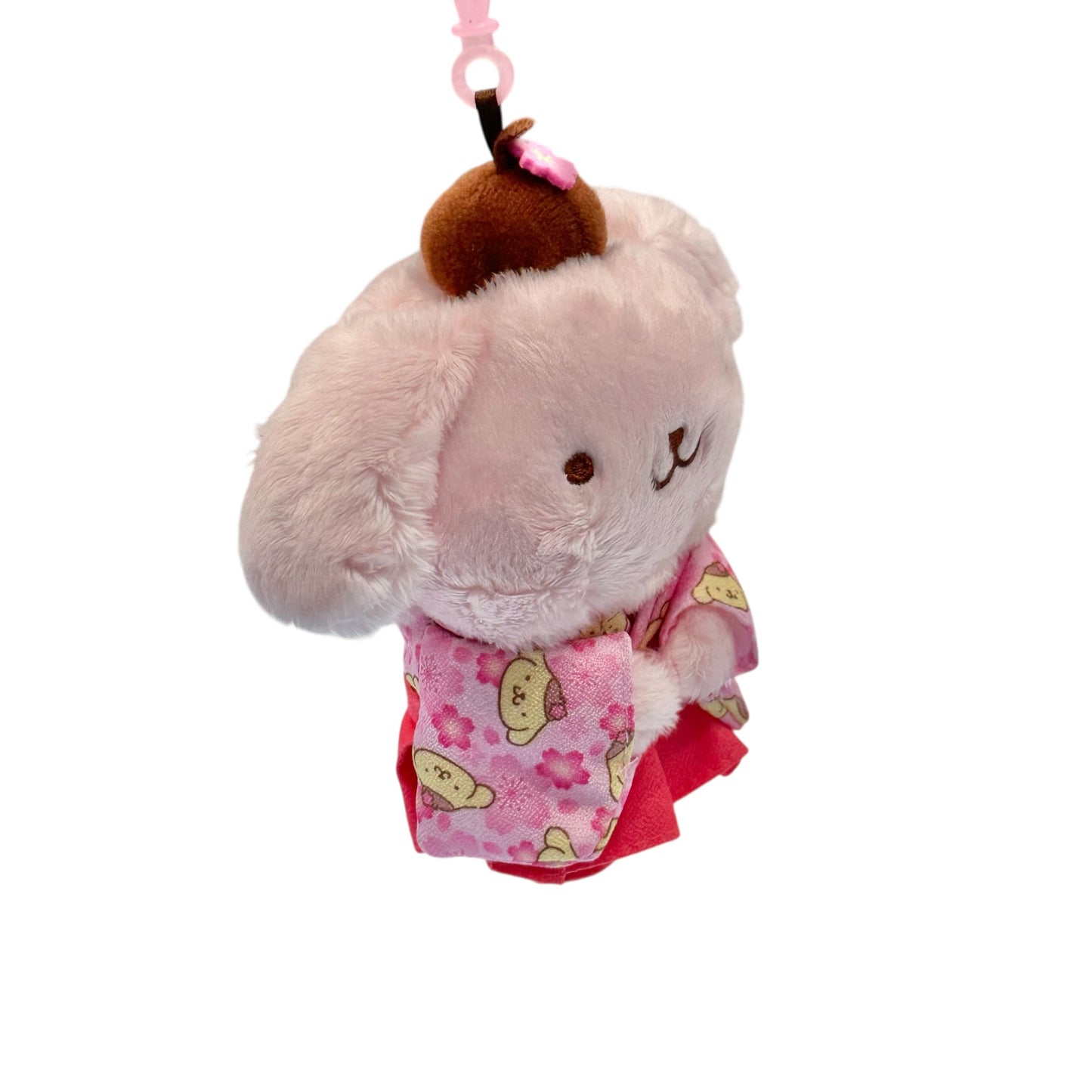 Pompompurin "Sakura Kimono" Mascot Clip On