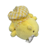 Pompompurin "Gingham Casquette" Mascot Clip On Plush