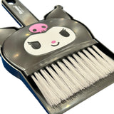 Kuromi Mini Broom & Dust Pan Set