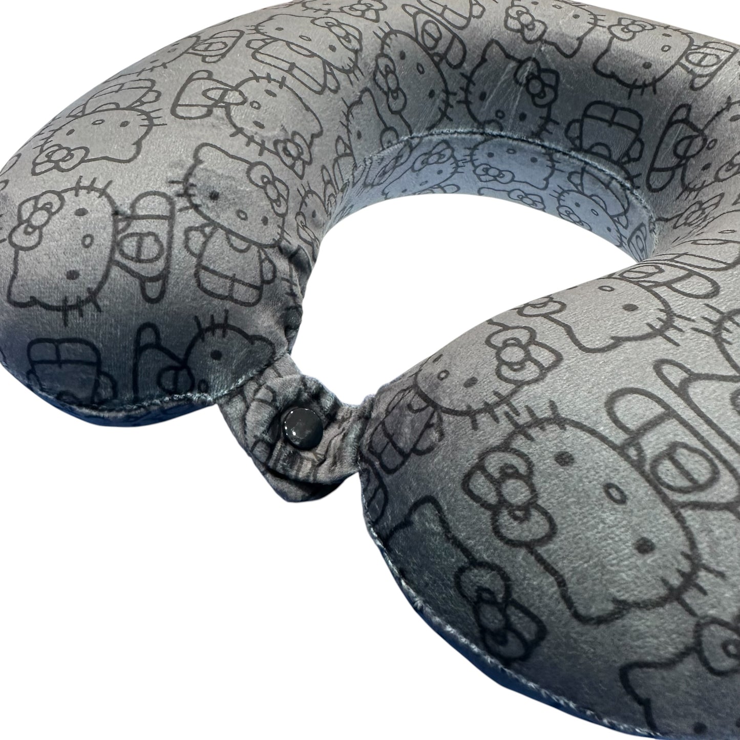 Hello Kitty "Airplane" AOP Neck Pillow (Black)