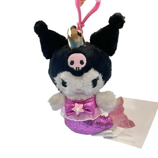Kuromi "Spangle Mermaid" Mascot Clip On
