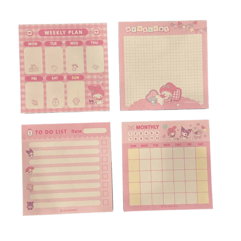 My Melody "My Daily" Memo Pad