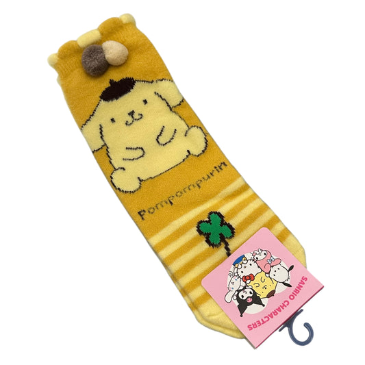 Pompompurin Twinkle Fluffy Socks