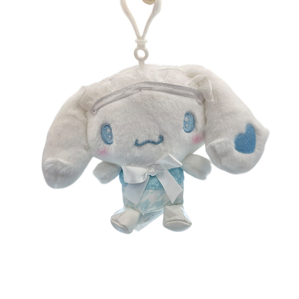 Cinnamoroll "Frill Houndstooth" Mascot w/ Ball Chain