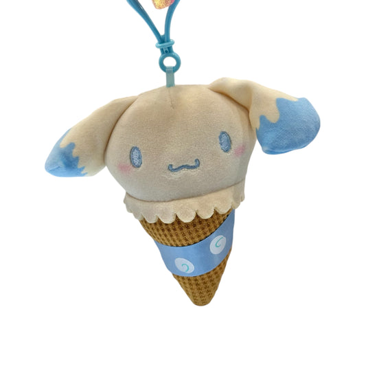 Cinnamoroll "Ice Cream Food" Mascot Clip On