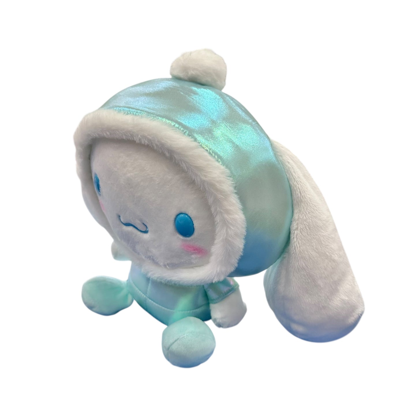 Cinnamoroll "Shiny Hooded Puffer Jacket" 12in Plush