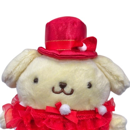 Pompompurin "Christmas Dress" Mascot Clip On