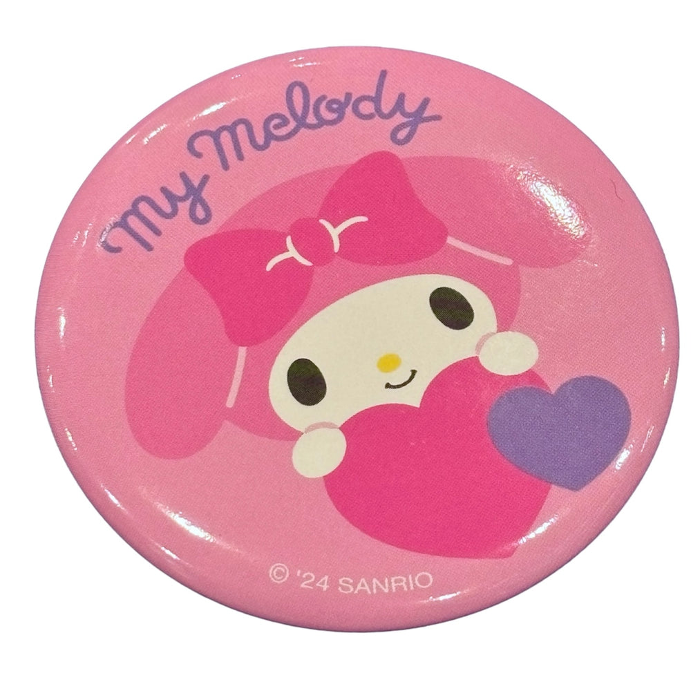 My Melody "Heart" Mini Pouch w/ Badge