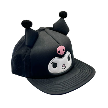 Kuromi "3D Ears" Foam Front Flap Brim Baseball Cap