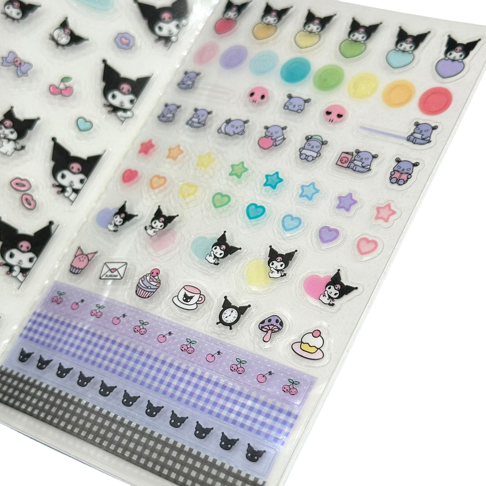 Kuromi "Diary" Decorating Stickers