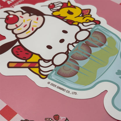 tokidoki x Hello Kitty & Friends "Fast Food Pochacco" Large Stickers
