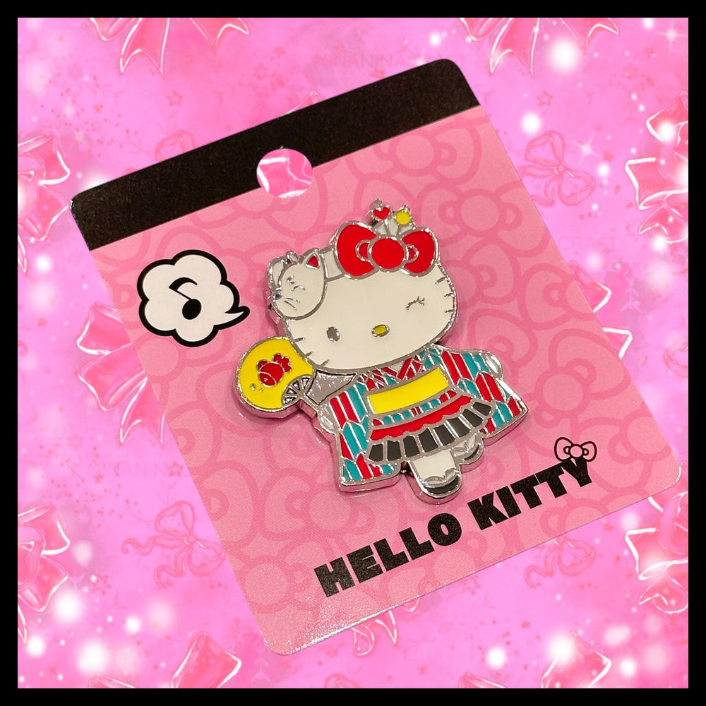 Hello Kitty "Japan Girl" Pin Badge