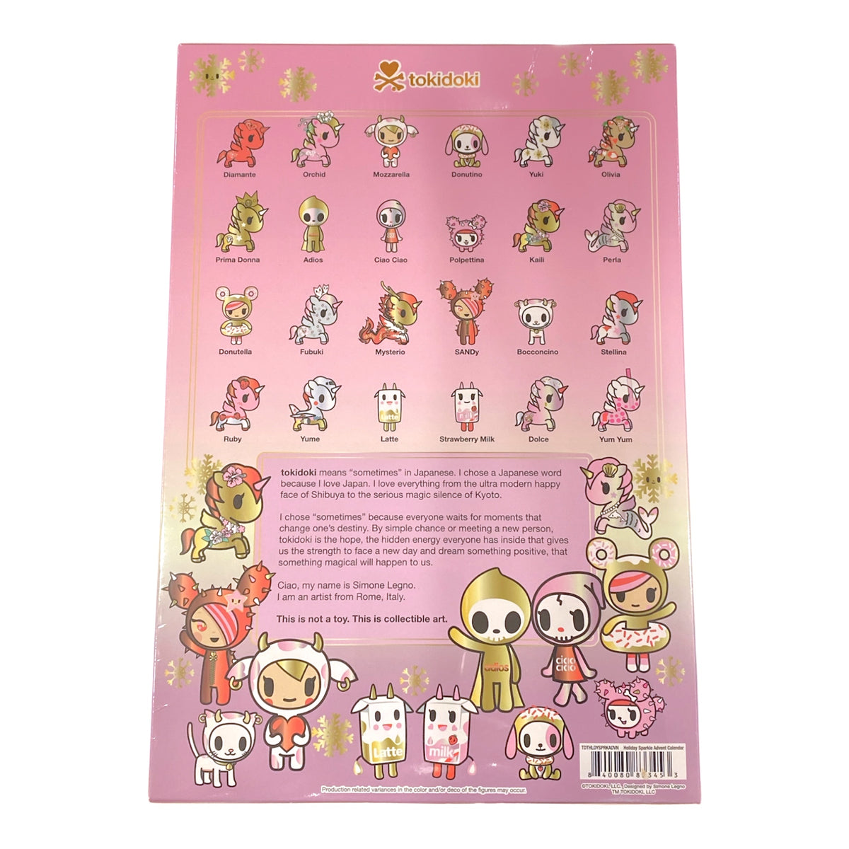 tokidoki "Holiday Sparkle" Advent Calendar