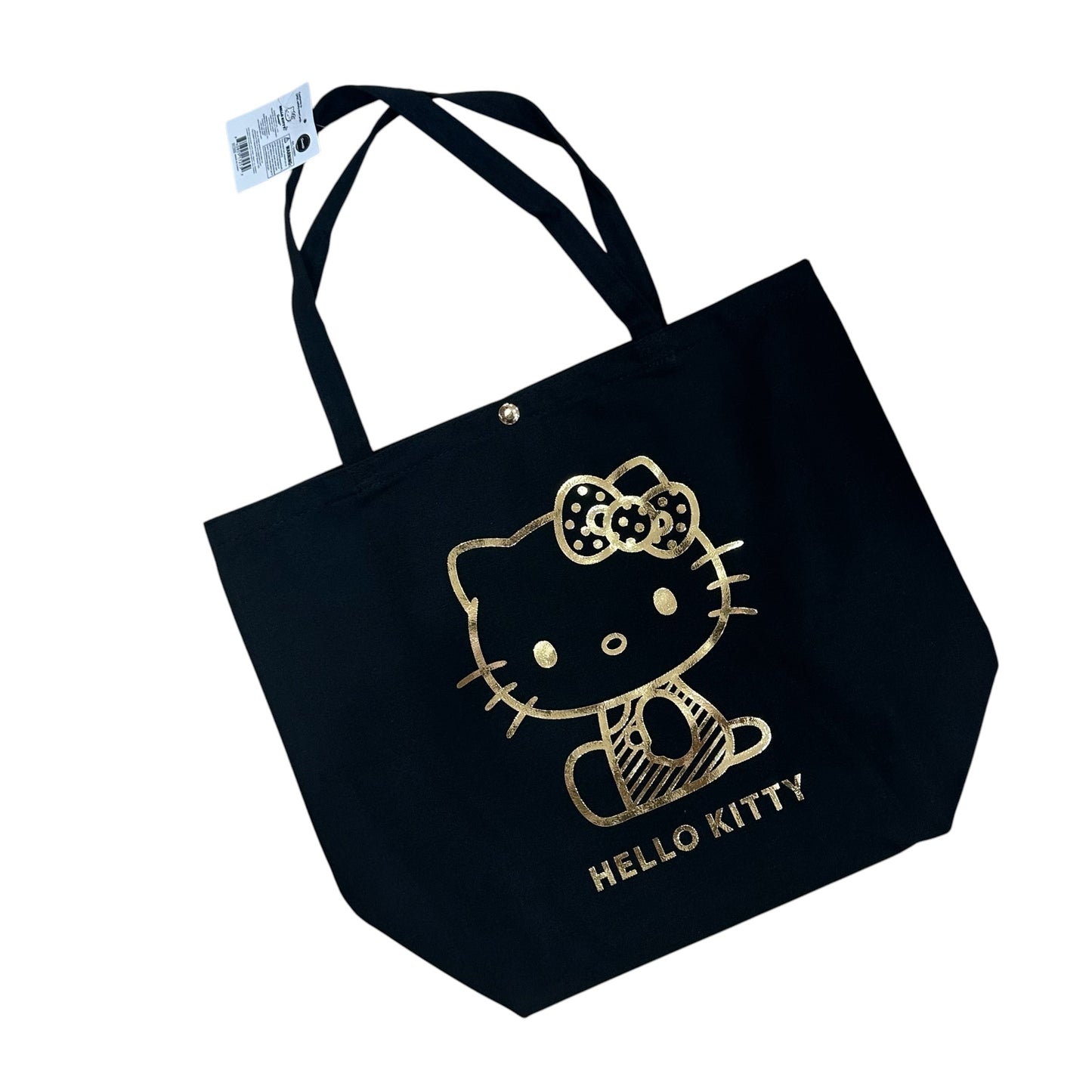 Hello Kitty "Black Cotton" Big Tote Bag