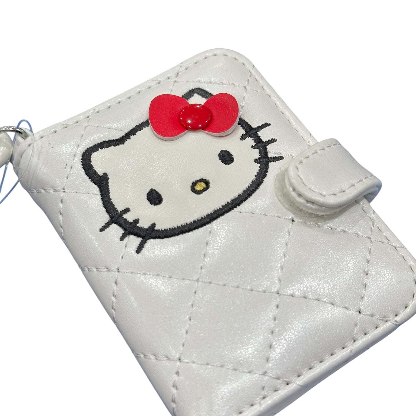 Hello Kitty "White Quilt" Handy Mirror