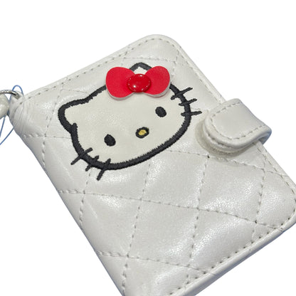 Hello Kitty "White Quilt" Handy Mirror