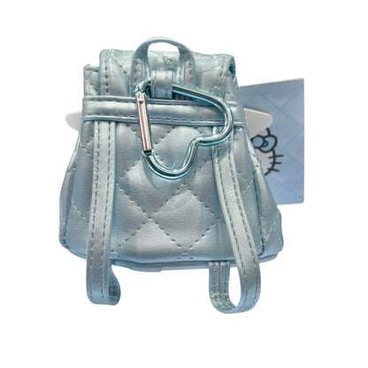 Hello Kitty "Blue Quilt" Mini Backpack Pouch