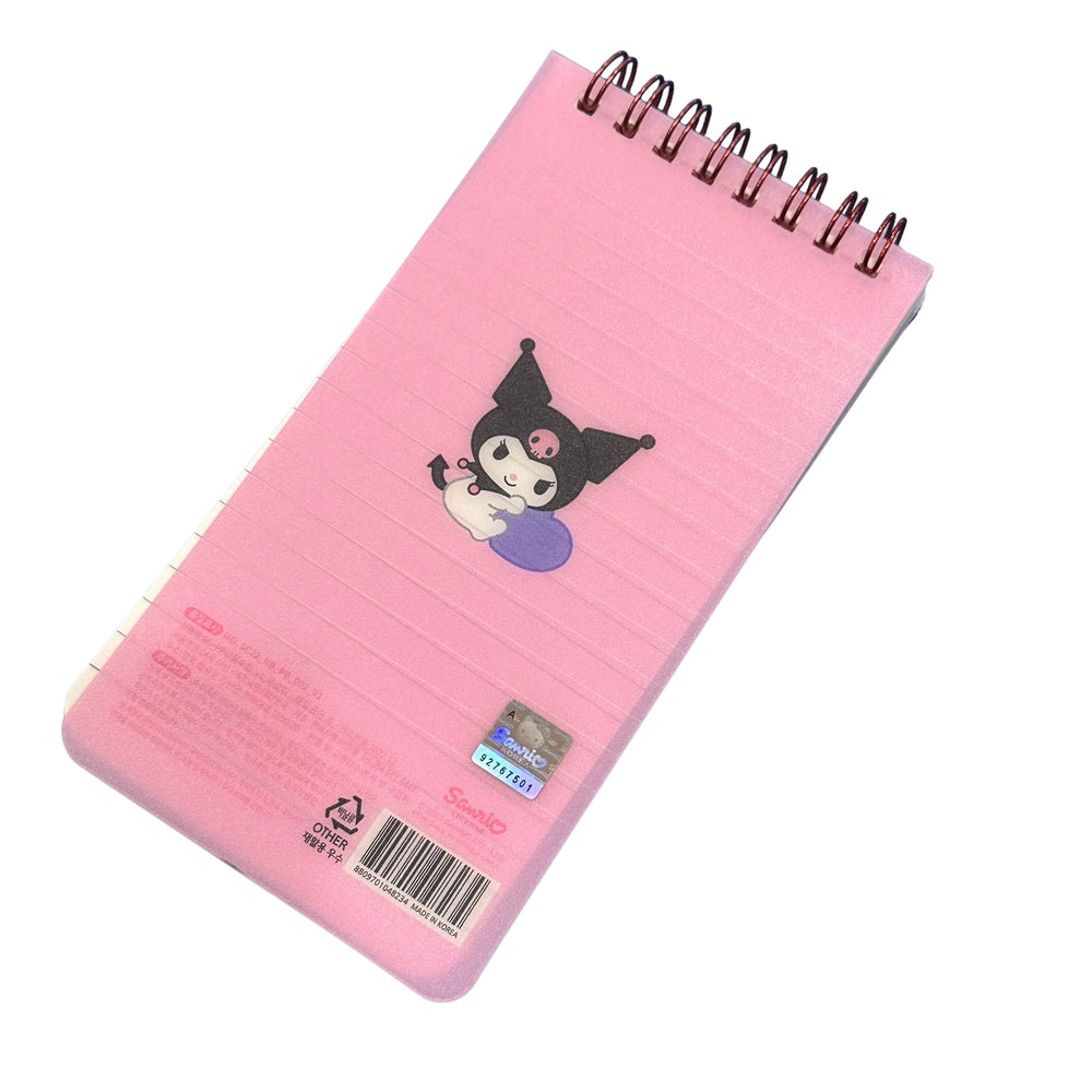 Kuromi Top Bounded Notebook (Pink)