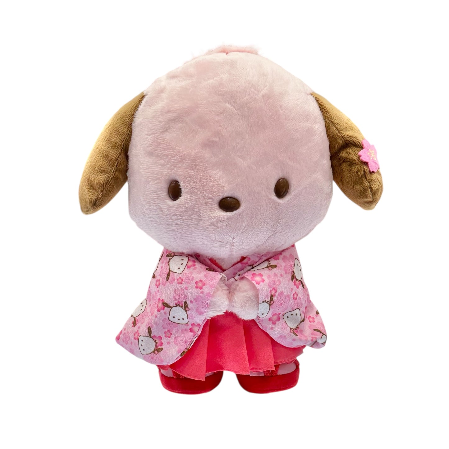 Pochacco 10in "Sakura Kimono" Standing Plush