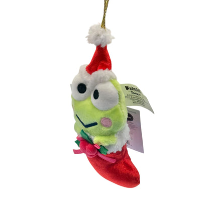 Keroppi Christmas Stocking Mascot Ornament