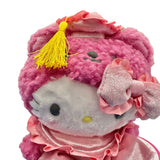 Hello Kitty "Pink Bear Graduation" Mascot Plush