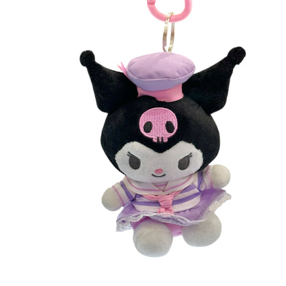 Kuromi "Pastel Sailor" Mascot w/ Carabiner