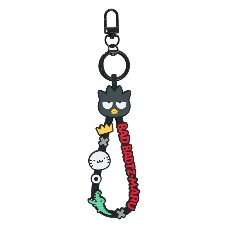 Badtz Maru Keyring w/ Rubber Strap