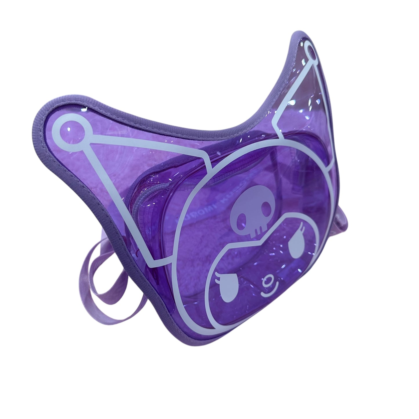 Kuromi Transparent Jelly Crossbody Bag